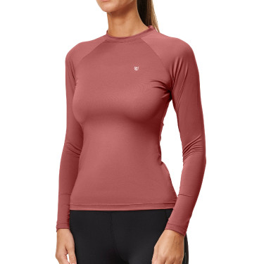 Baselayer Equestrian Stockholm Dynamic Damen Langarm Rosa Bernstein