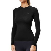 Baselayer Equestrian Stockholm Dynamic Damen Langarm Schwarz