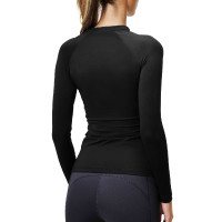 Baselayer Equestrian Stockholm Dynamic Damen Langarm Schwarz