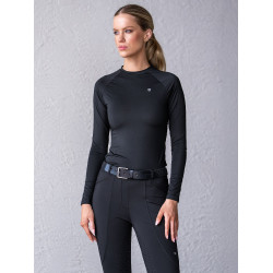 Baselayer Equestrian Stockholm Dynamic Damen Langarm Schwarz