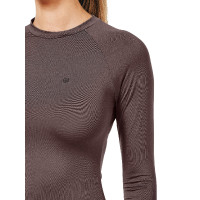 Baselayer Equestrian Stockholm Dynamic Damen Langarm Modernes Mokka Braun