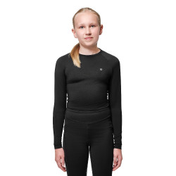 Baselayer Equestrian Stockholm Dynamic Young Rider Langarmshirt Schwarz Baselayer Equestrian Stockholm Dynamic Young Rider Langarmshirt Schwarz