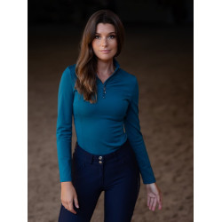 Base Layer Equestrian Stockholm Vision Langarmshirt Damen Auroreblau Base Layer Equestrian Stockholm Vision Langarmshirt Damen Auroreblau