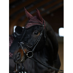 Fliegenhaube Equestrian Stockholm Endloser Glanz Braun