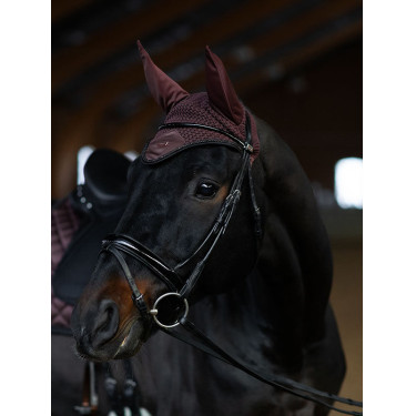 Fliegenhaube Equestrian Stockholm Endloser Glanz Braun