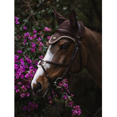 Fliegenhaube Equestrian Stockholm Goldbraun