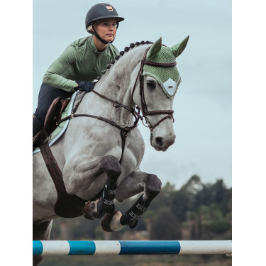 Fliegenhaube Equestrian Stockholm Weißer Pistazienfarbton Gr&amp;amp;amp;amp;amp;amp;amp;amp;uuml;n
