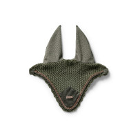 Fliegenhaube Equestrian Stockholm Ganz in Schwarz glänzend