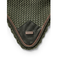 Fliegenhaube Equestrian Stockholm Ganz in Schwarz glänzend