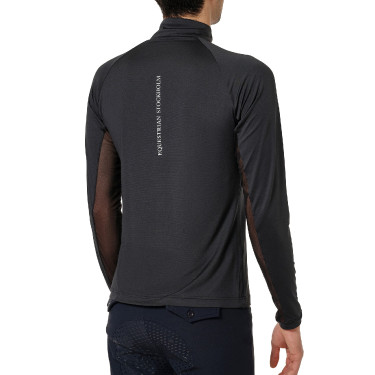 Base Layer Equestrian Stockholm Air Breeze Sunshirt Herren Schwarz