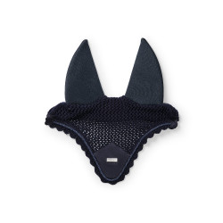 Fliegenhaube Equestrian Stockholm schalldämpfend Silbermarine