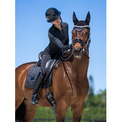 Moderne Fliegenhaube Equestrian Stockholm Schwarz Moderne Fliegenhaube Equestrian Stockholm Schwarz