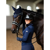 Moderne Fliegenhaube Equestrian Stockholm Lagunenrosa Blau