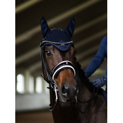 Moderne Fliegenhaube Equestrian Stockholm Lagunenrosa Blau