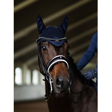 Moderne Fliegenhaube Equestrian Stockholm Lagunenrosa Blau