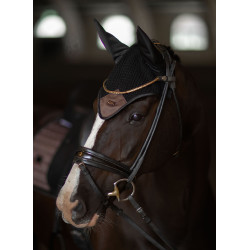 Fliegenhaube Equestrian Stockholm Performance Modernes Mokka Braun