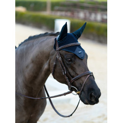 Fliegenhaube Equestrian Stockholm Performance Marine Sportreitbekleidung
