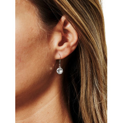 Ohrringe Equestrian Stockholm Kristall Timeless Blanc Glimmer