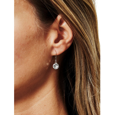 Ohrringe Equestrian Stockholm Kristall Timeless Blanc Glimmer