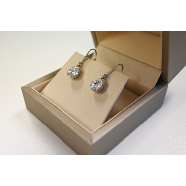 Ohrringe Equestrian Stockholm Kristall Timeless Blanc Glimmer