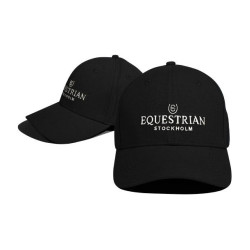 Kappe Equestrian Stockholm Schwarz Weiß