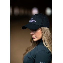Kappe Equestrian Stockholm Schwarz Weiß