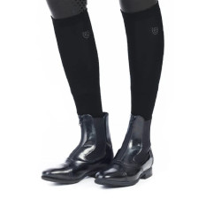 Socken Equestrian Stockholm Bamboo Blend Young Rider Schwarz
