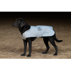 Hundedecke Equestrian Stockholm Reflective Glänzendes Schwarz