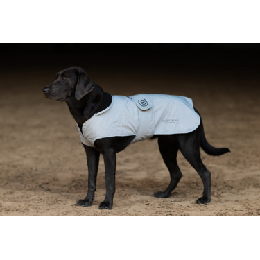 Hundedecke Equestrian Stockholm Reflective Glänzendes Schwarz