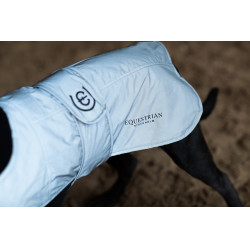 Hundedecke Equestrian Stockholm Reflective Glänzendes Schwarz