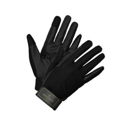 Reithandschuhe Equestrian Stockholm Summer Schwarz Gold