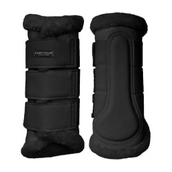 Dressurgamaschen Equestrian Stockholm Ganz schwarz