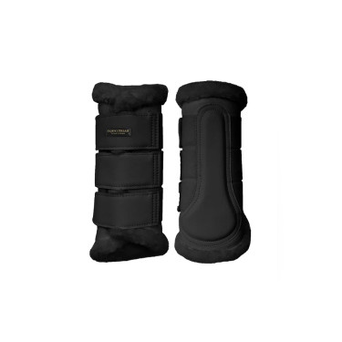 Dressurgamaschen Equestrian Stockholm Goldschwarz