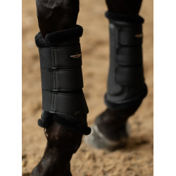 Dressurgamaschen Equestrian Stockholm Goldschwarz