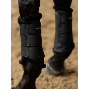 Dressurgamaschen Equestrian Stockholm Goldschwarz