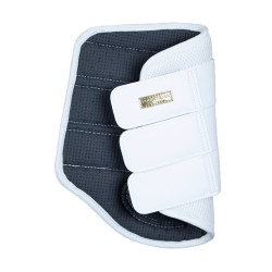 Dressurgamaschen Equestrian Stockholm Mesh Goldweiß Marineblau