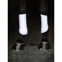 Dressurgamaschen Equestrian Stockholm Mesh Silberweiß Marineblau