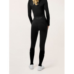 Reitleggings Equestrian Stockholm Movement Damen Ganz schwarz
