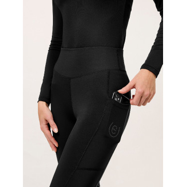 Reitleggings Equestrian Stockholm Movement Damen Ganz schwarz