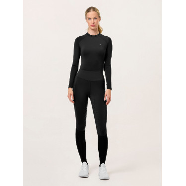 Reitleggings Equestrian Stockholm Movement Damen Schwarz Edition