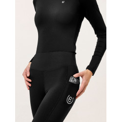 Reitleggings Equestrian Stockholm Movement Damen Schwarz Edition