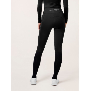 Reitleggings Equestrian Stockholm Movement Damen Schwarz Edition