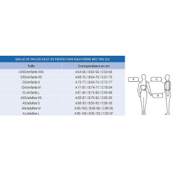 Schutzweste Equithème Belt Schwarz Schutzweste Equithème Belt Schwarz