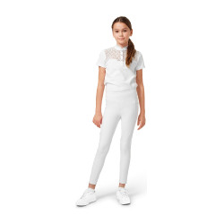 Reitleggings Equestrian Stockholm Movement Young Rider Weiß Wei&amp;szlig;