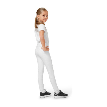 Reitleggings Equestrian Stockholm Movement Young Rider Weiß Wei&amp;szlig;