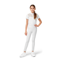 Reitleggings Equestrian Stockholm Movement Young Rider Weiß Wei&amp;szlig;