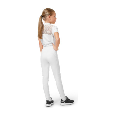 Reitleggings Equestrian Stockholm Movement Young Rider Weiß Wei&amp;szlig;