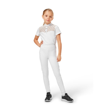 Reitleggings Equestrian Stockholm Movement Young Rider Weiß Wei&amp;szlig;