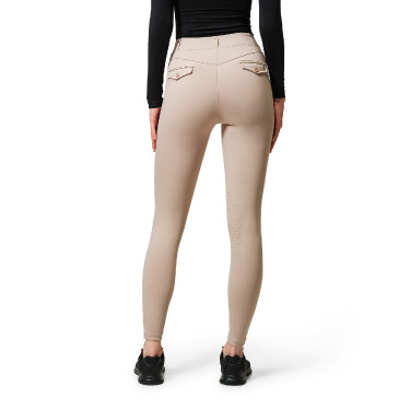 Reitleggings Equestrian Stockholm Premium Damen Beige
