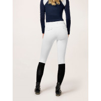 Reitleggings Equestrian Stockholm Premium Damen Weiß Wei&amp;szlig;